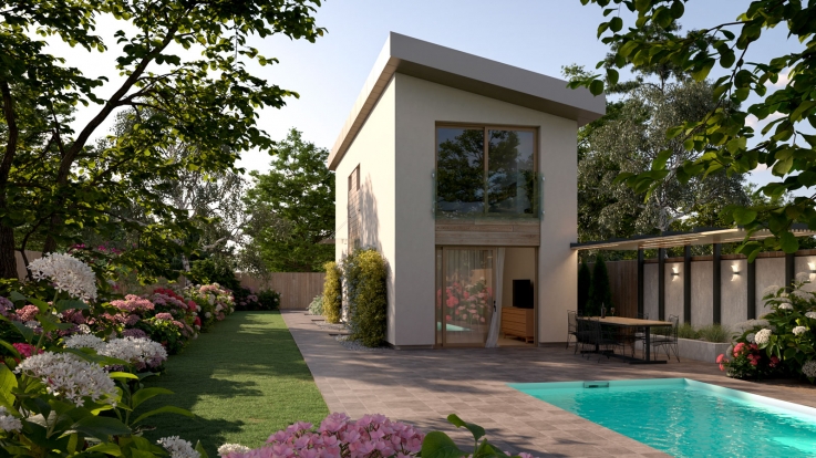 rodinný dom zen 4 - pohlad 3